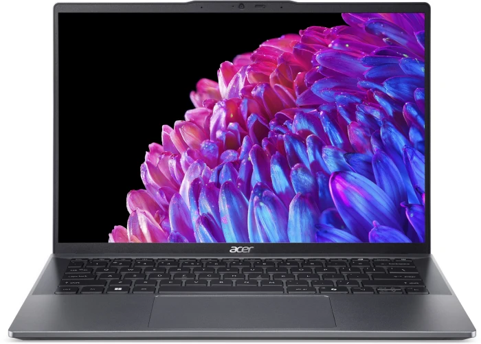 Ноутбук Acer Swift Go 14 SFG14-63-R57X Ryzen 7 8845HS 16ГБ SSD 1ТБ AMD Radeon 14" OLED 2.8K Windows 11 Home металлический (NX.KTSCD.003)