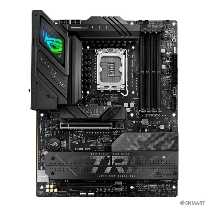 ASUS ROG STRIX B860-G GAMING WIFI (Socket 1851, mATX, 4xDDR5(256GB), DP/HDMI 2.1, 1xPCIe 5.0x16, 1xLAN(2.5GbE), Wi-Fi, BT, 4xSATA 6Gb/s, 4xM.2, Thunderbolt, 1xType-C, 5xUSB 3.2, 4xUSB 2.0)