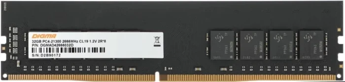Оперативная память DDR4 Digma 32 ГБ 2666MHz (DGMAD42666032D)