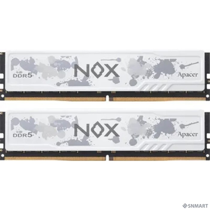 DDR5 DIMM 5600-40 2048x8 32GB 1.25V OC NOX White DDR5 w/HS RP-K2 AH5U32G56C522MWAA-2