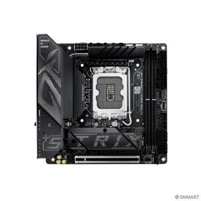 ASUS ROG STRIX B860-I GAMING WIFI (Socket 1851, mITX,  2xDDR5(128GB), DP/HDMI, 1xPCIe 5.0x16, 1xLAN(2.5GbE), Wi-Fi, BT, Thunderbolt 4, 4xSATA 6Gb/s, 2xM.2, 2xType-C, 4xUSB 3.2, 2xUSB 2.0)