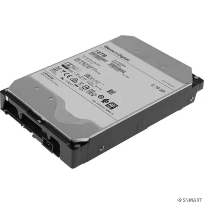 18Tb WD Ultrastar DC HC550 [SATA 6Gb/s, 7200 rpm, 512mb buffer, 3.5"] [0F38459/0F38467/WUH721818ALE6L4]