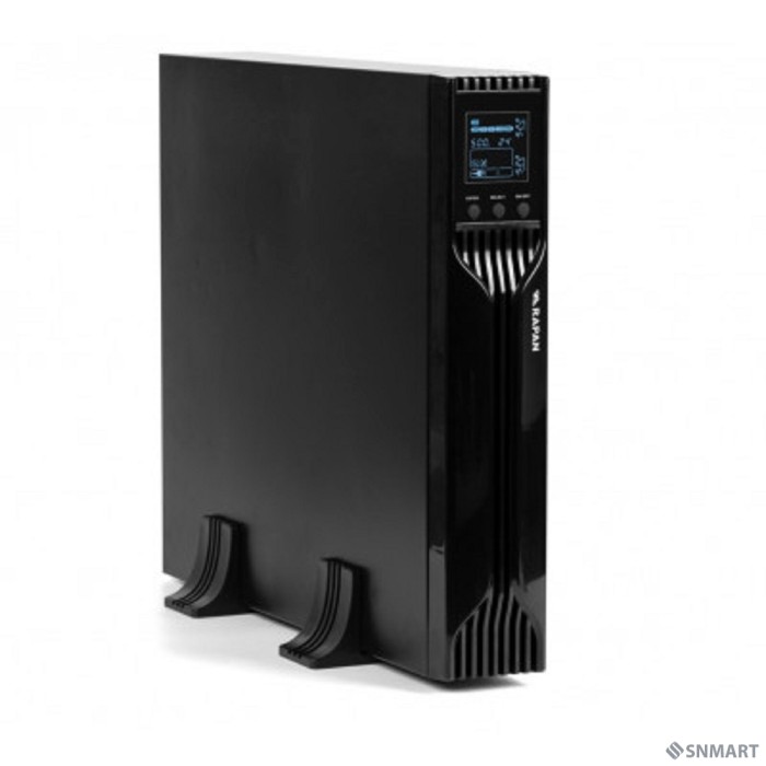 ИБП Бастион RAPAN-UPS 3000-RACK-IN-4X9-E [Line-interactive, 3000ВА/2100Вт, USB, 8х C13, АКБ 4x 9Ah, подкл АКБ блоков] (8960)