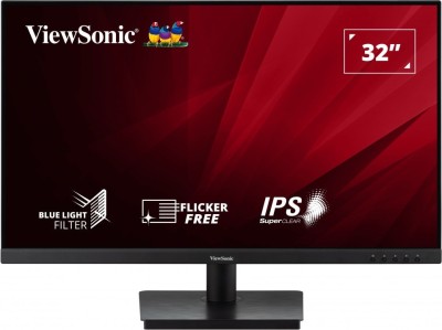 Монитор ViewSonic 31.5&quot; VA3209-2K-MHD IPS 2K 75Гц черный (VA3209-2K-MHD)