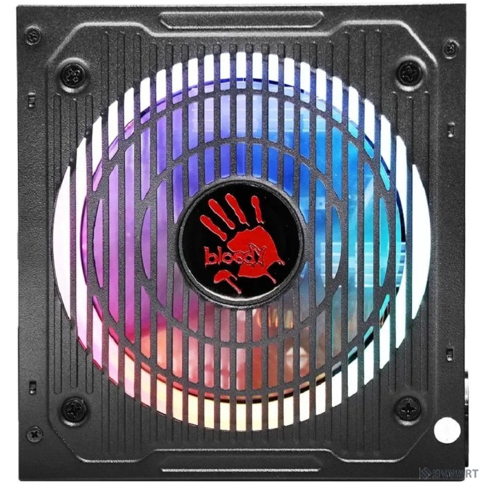 Bloody BD-PS700W ATX 700W 80 PLUS WHITE (20+4pin) APFC 120mm fan 6xSATA RTL