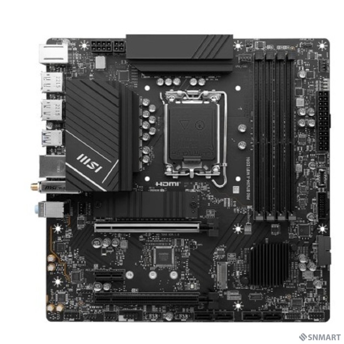 MSI PRO B760M-A WIFI DDR4 RTL [LGA 1700, Intel B760, mATX]