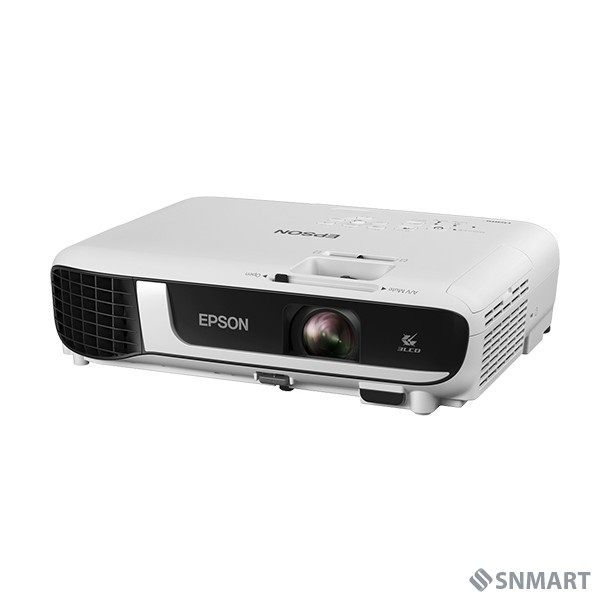 Epson EB-W52 white Проектор [LCD, 1280x800, 4000Lm, 1,49-1,72:1, 16000:1, VGA, HDMI, Composite, USB-A, USB-B] [V11HA02053]