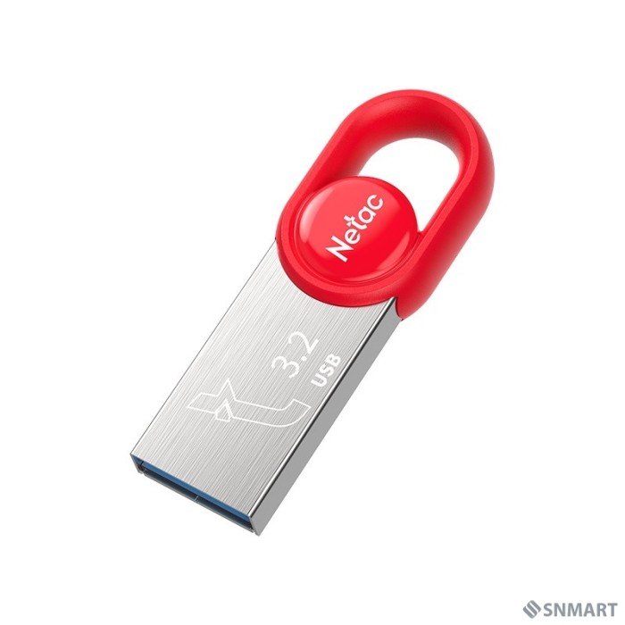 Netac USB Drive 64GB UM2 USB3.2 up to 130MB/s [NT03UM2N-064G-32RE]