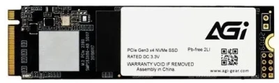 Накопитель SSD AGi 256 ГБ AI198 M.2 PCIe 3.0 x4 (AGI256G16AI198)