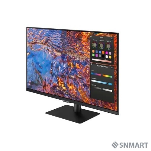 LCD Samsung 27" S27B800PXI черный [IPS 3840x2160 60Hz 1ms 400cd(350cd) 16:9 178/178 1000:1 10bit(8bit+FRC) RJ45 3xUSB3.0 USB-C HDMI2.0 DisplayPort1.4 HAS Pivot]