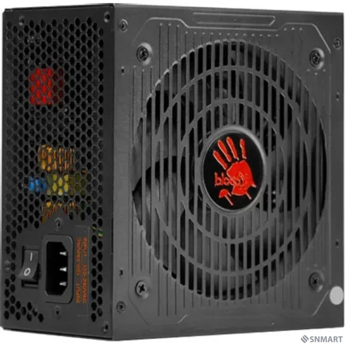 Bloody BD-PS750G-M ATX 750W 80+ gold (20+4pin) APFC 120mm fan 6xSATA Cab Manag RTL