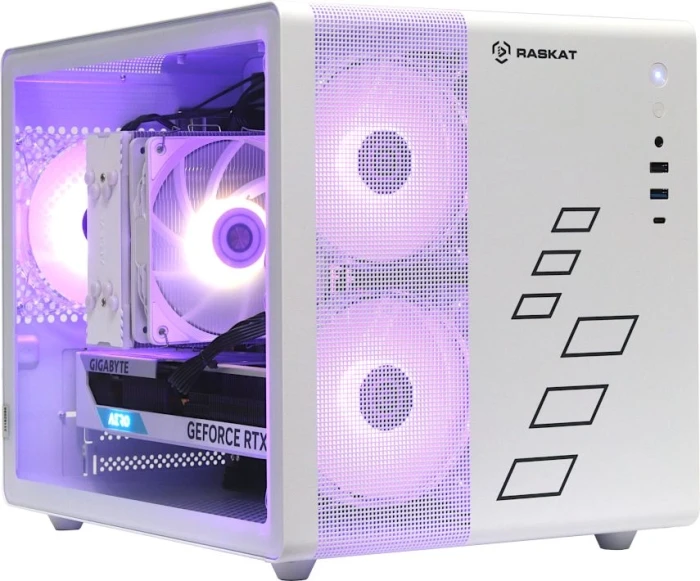ПК Raskat Strike 520 MT i5 12400F (2.5) 16Gb SSD1Tb RTX4060 8Gb noOS GbitEth 750W белый (STRIKE520155909)