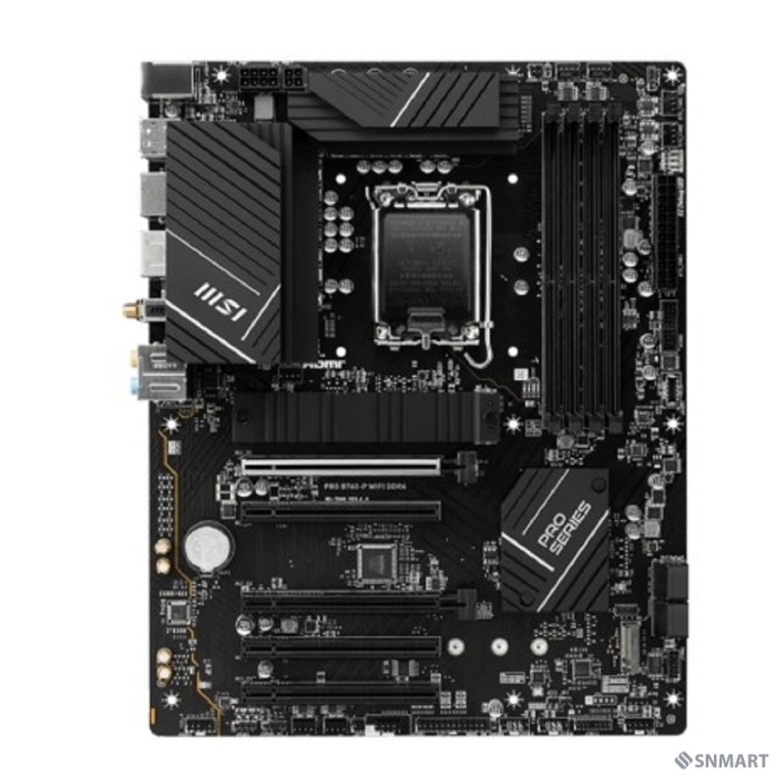 MSI PRO B760-P WIFI DDR4 [B760, LGA1700, 4DDR4, 5PCI-Ex16, 3M.2, 4SATA3.0, 3USB3.2 Gen2, 3USB3.2 , Gen1]