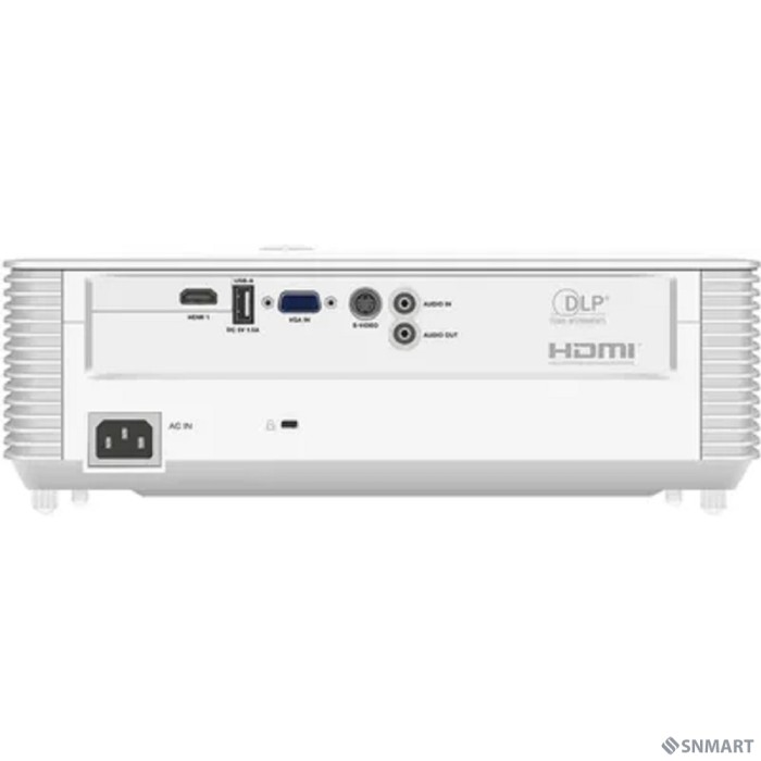 INFOCUS SP126 Проектор ScreenPlay [DLP, 4000 lm, WXGA, 30 000:1, 1.54~1.72:1, HDMI 1.4, VGA in, S-Video, 3.5mm in/out, USB-A, лампа 15 000ч.(ECO mode), 3W, 27дБ, 2,9 кг, БЕЛЫЙ]