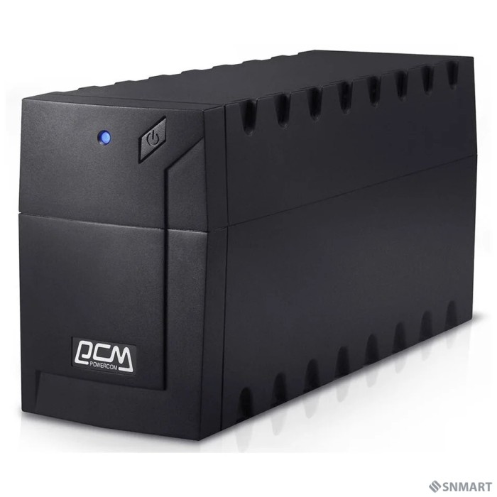 PowerCom Raptor RPT-600A EURO ИБП [Line-Interactive, 600VA / 360W, Tower, 3*EURO] (657704)