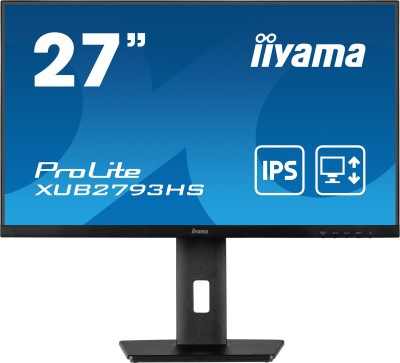 Монитор Iiyama 27&quot; ProLite XUB2793HS-B5 IPS FHD 75Гц черный (XUB2793HS-B5)