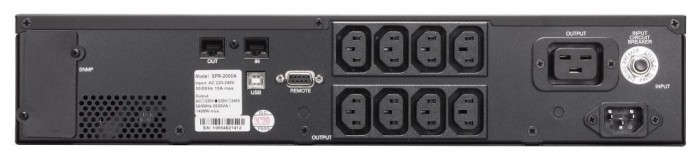 Источник бесперебойного питания Powercom Smart King Pro+ SPR-1500 LCD 1200Вт 1500ВА черный