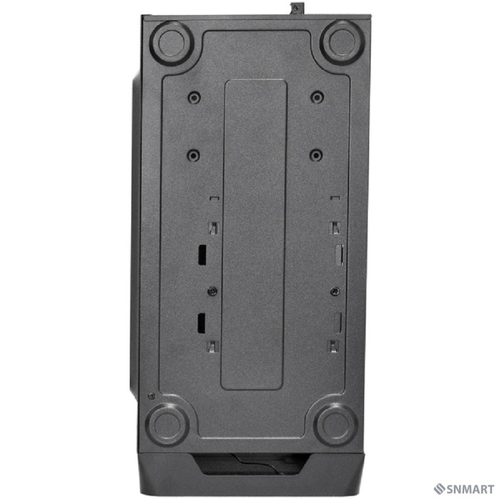 Exegate EX283071RUS Корпус Miditower ExeGate XP-332 Black, ATX, <XP400, Black,120mm>, 2*USB, Audio