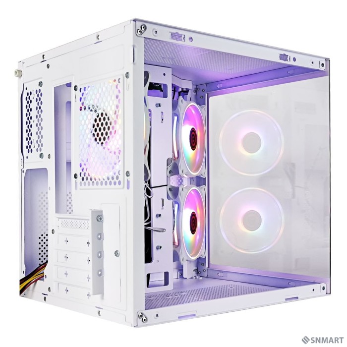 Ginzzu V250  White 3*FAN 12LD4