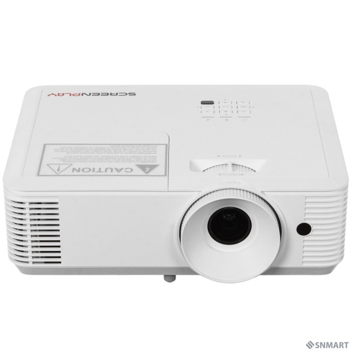 INFOCUS SP226 Проектор ScreenPlay [DLP, 4000 lm, WXGA, 30 000:1, 1.54~1.72:1, 2xHDMI 1.4, VGA in/out, S-Video, 3.5mm in/out, USB-A, RS-232, лампа 15 000ч.(ECO mode), 10W, 27дБ, 2,9 кг, БЕЛЫЙ]