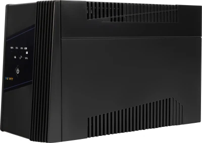Источник бесперебойного питания Smartwatt Uni 600Вт 1000ВА черный
