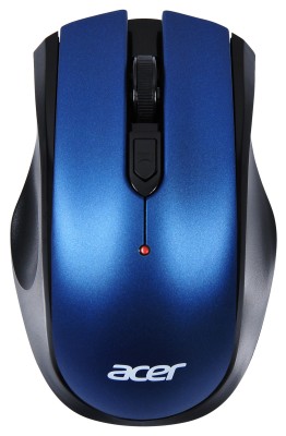 Мышь Acer OMR031 черный/синий оптическая 1600dpi беспров. USB 3but (ZL.MCEEE.008)