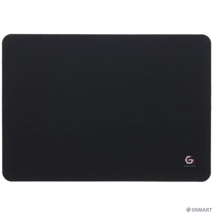 Коврик для мыши Gembird MP-35-25-BLACK, черный, 350х250х3мм, ткань+резина, пакет