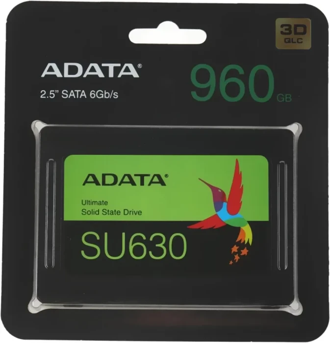 Накопитель SSD A-Data 960 ГБ Ultimate SU630 2.5" SATA-III (ASU630SS-960GQ-R)
