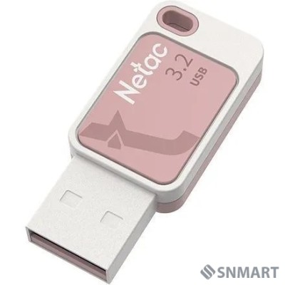 Netac USB Drive 64GB UA31  &lt;NT03UA31N-064G-20PK&gt;, USB2.0, розовая