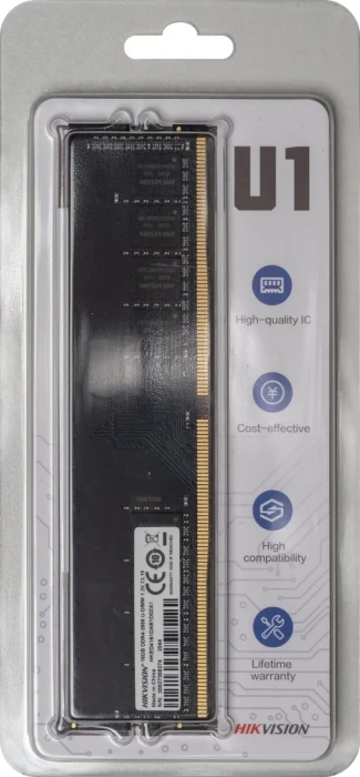 Оперативная память DDR4 Hikvision 16 ГБ 2666MHz (HKED4161DAB1D0ZA1/16G)