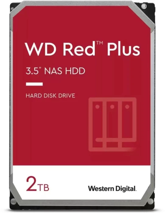 Жесткий диск (HDD) WD Red Plus 2 ТБ (WD20EFPX)