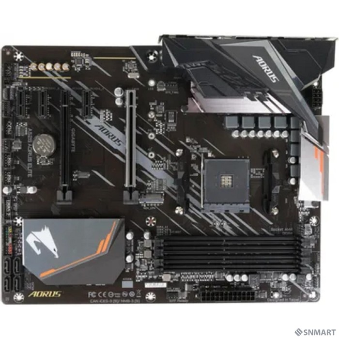 Gigabyte A520 AORUS ELITE  [Soc-AM4 AMD A520 4xDDR4 ATX AC`97 8ch(7.1) GbLAN RAID+DVI+HDMI]