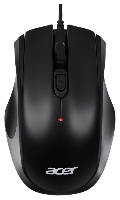 Мышь Acer OMW020 черный оптическая 1600dpi USB 3but (ZL.MCEEE.004)