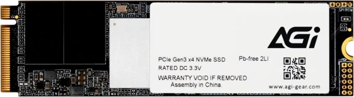 Накопитель SSD AGi 2 ТБ M.2 PCIe 3.0 x4 (AGI2T0GIMAI218)