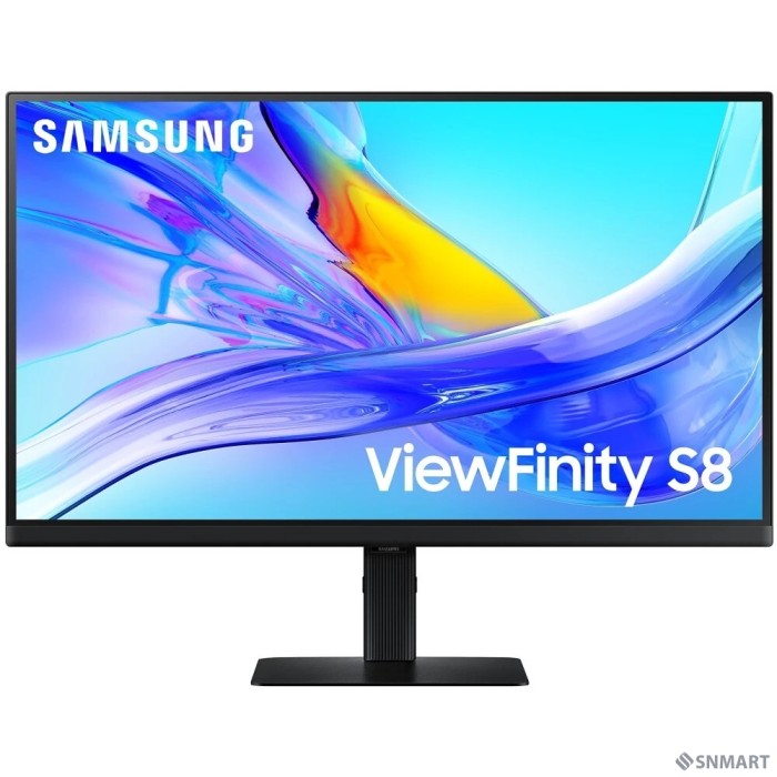 LCD Samsung 27" S27D804UAI ViewFinity S8 [IPS 3840x2160 60Hz 5ms 16:9 300cd 1000:1 HDMI DisplayPort USB-C 3xUSB Pivot]