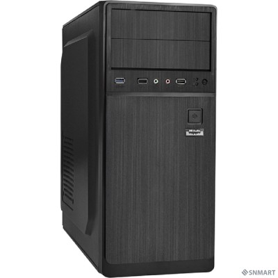 Exegate EX283735RUS Корпус Miditower XP-402U Black, ATX, &lt;без БП&gt;, 2*USB+1*USB3.0, Audio