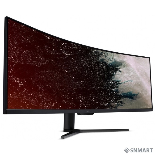 LCD Acer 49" Nitro EI491CRSbmiiiphx [VA Curved 1800R 3840x1080 144Hz 4ms 400cd HDMI2.0 HDMI1.4 DisplayPort1.2 2x3W]