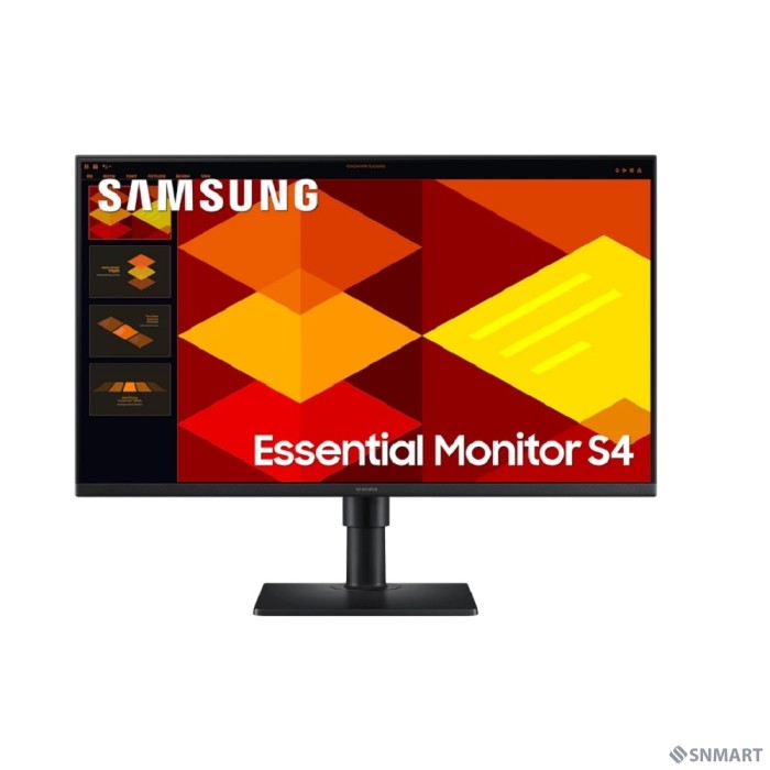 LCD Samsung 27" S27D400GAI [IPS 1920x1080 100Hz 5ms 250cd 2xHDMI DisplayPort 2xUSB HAS Pivot Internal Vesa]