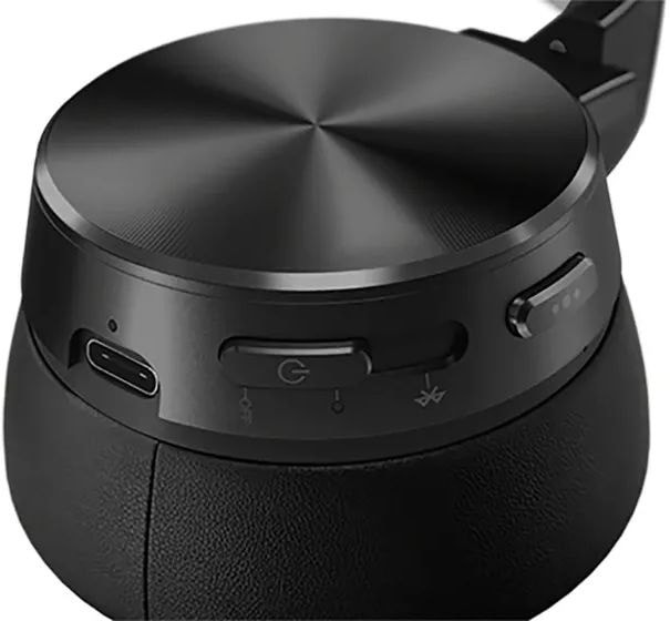 Наушники с микрофоном Lenovo Yoga Active Noise Cancellation черный накладные BT оголовье (GXD1A39963)