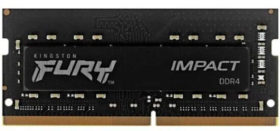 Оперативная память DDR4 SO-DIMM Kingston Fury Impact 8 ГБ 2666Mhz (KF426S15IB/8)