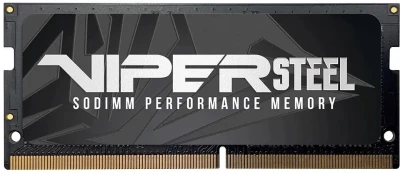 Оперативная память DDR4 SO-DIMM Patriot Steel Series 32 ГБ 3200Mhz (PVS432G320C8S)