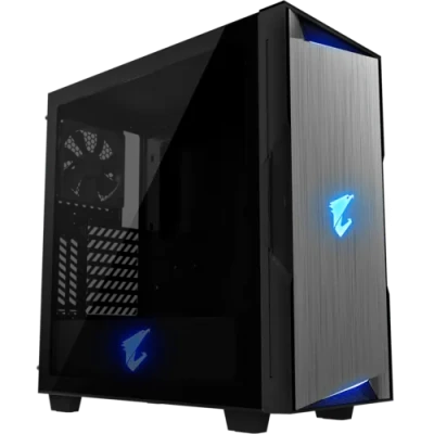 Компьютерный корпус Gigabyte AORUS С300 GB-AC300G черный без БП ATX