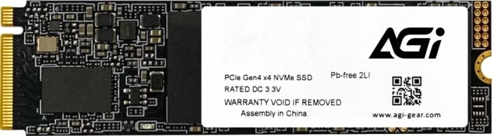 Накопитель SSD AGi 2 ТБ M.2 PCIe 4.0 x4 (AGI2T0G43AI818)
