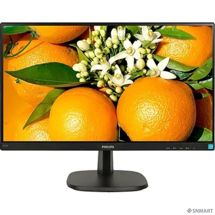LCD PHILIPS 23.8" 243V7QDSB (00/01) черный [IPS 1920x1080 75Hz 5ms 178/178 250cd 10M:1 D-Sub DVI HDMI]