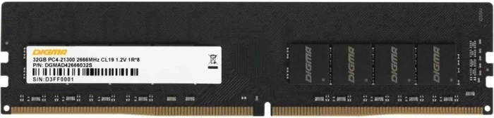 Оперативная память DDR4 Digma 32 ГБ 2666MHz (DGMAD42666032S)