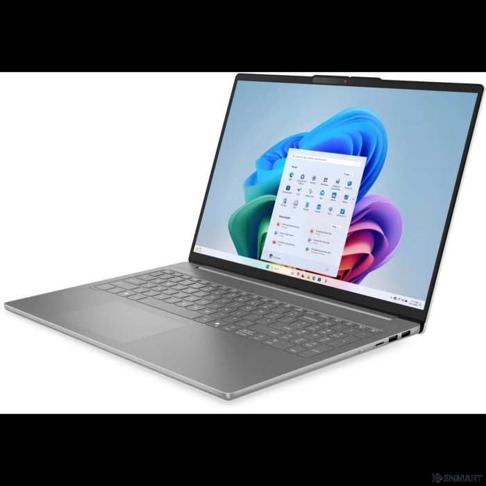 Lenovo IdeaPad Slim 5 16AHP10 [83HW000HRK] Grey 16" [OLED  Ryzen 7 8845HS(3.8Ghz)/16384Mb/512PCISSDGb/noDVD/Int:AMD Radeon 780M/noOS]