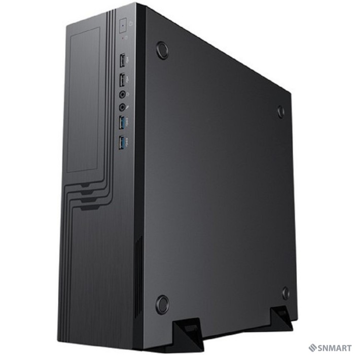 EL555BK PM-300ATX U3.0*2+U2*2+2*combo Audio: fan 9cm; intrusion switch  Slim Case [6141876]