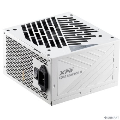 XPG CORE REACTOR II 850 white (ATX 3.1 850W, Full Modular, PWM 120mm FDB fan, Active PFC, DC to DC,Half-Bridge &amp; LLC converter, 80+ GOLD, all Japanese capasitors, белый ) RET