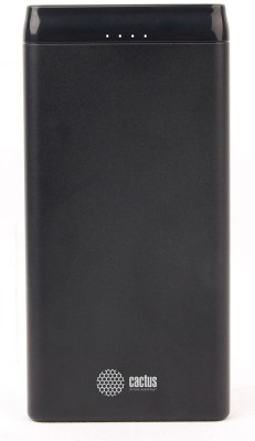 Мобильный аккумулятор Cactus CS-PBFSFT-10000 10000mAh 2.1A черный