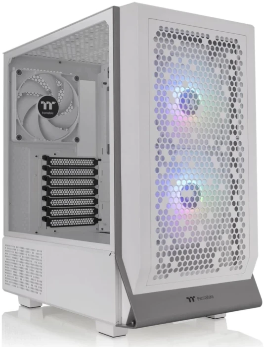 Компьютерный корпус Thermaltake Ceres 300 TG ARGB белый без БП ATX